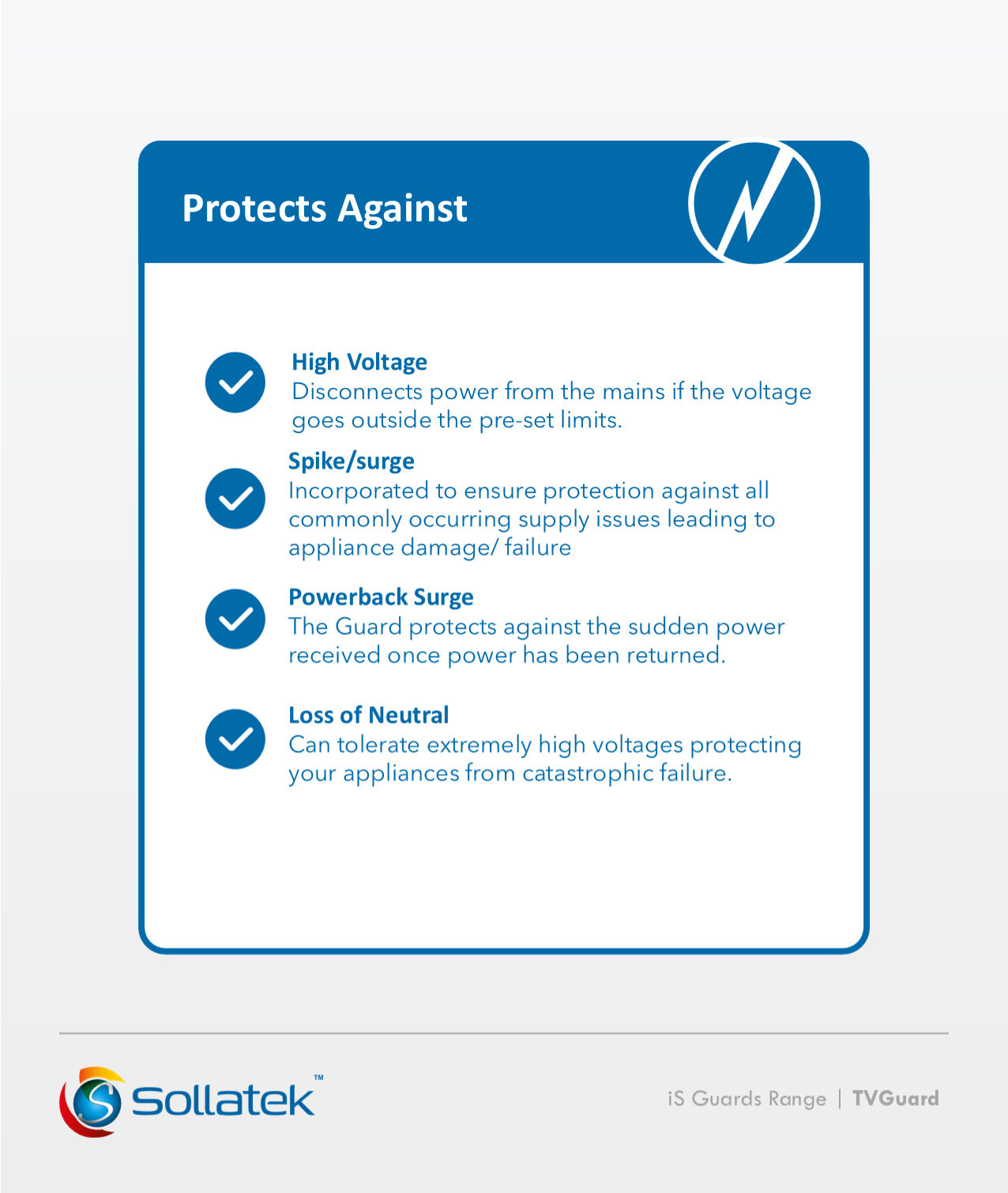 TVGUK TVGuard 230V 6A iS Range