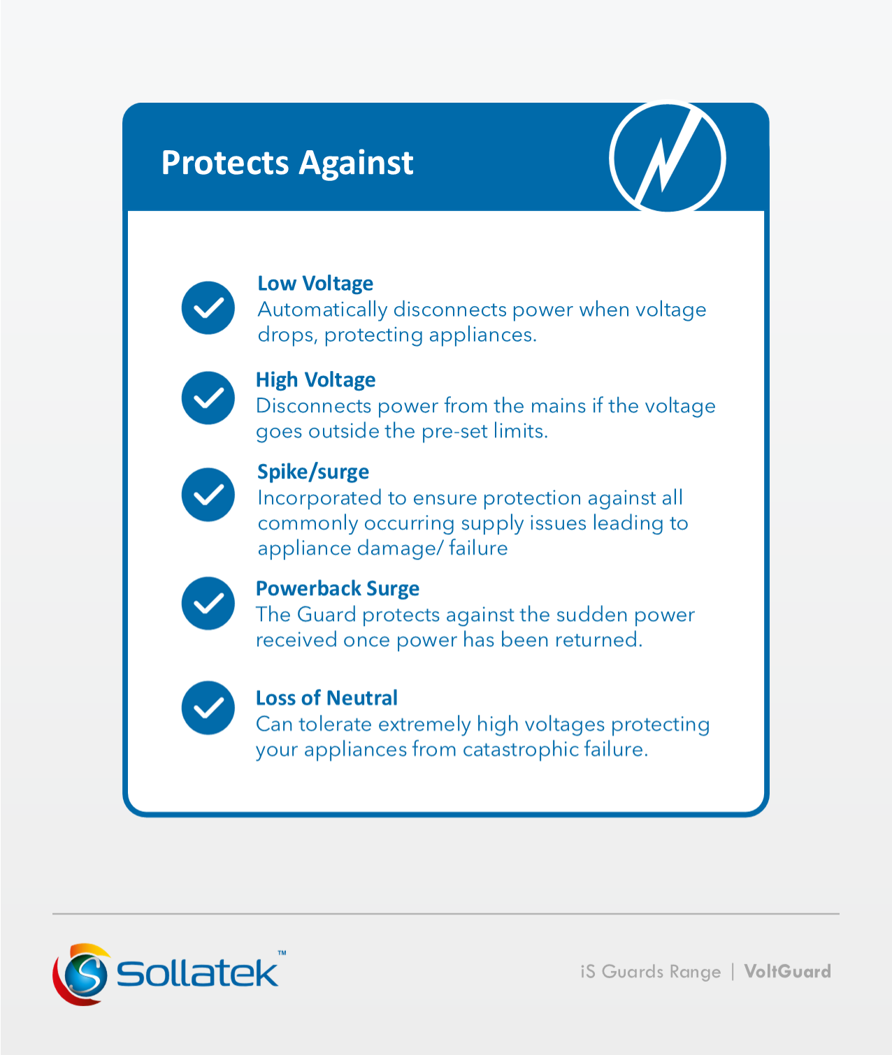 VGUK VoltGuard 230V 10A iS Range