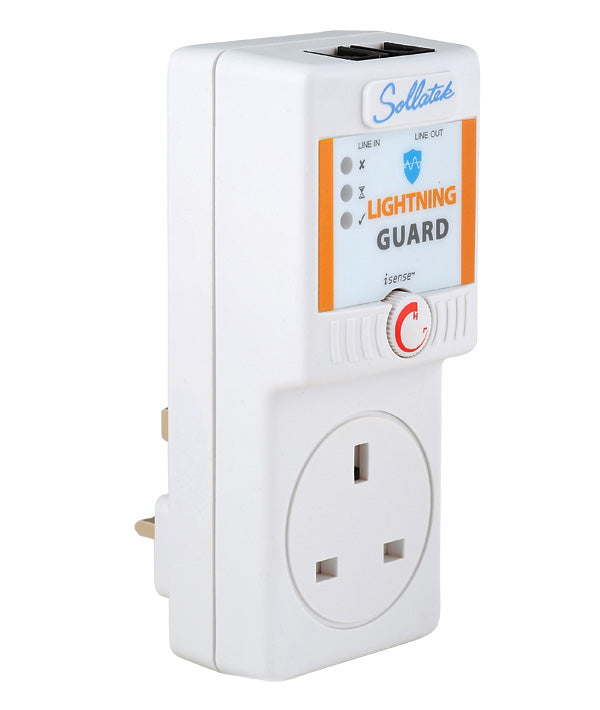 LGUK LightningGuard 230V 5A UK Adaptor