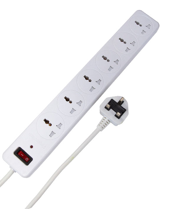 MultiGuard MGX-W6U, 6WS,UK plug,